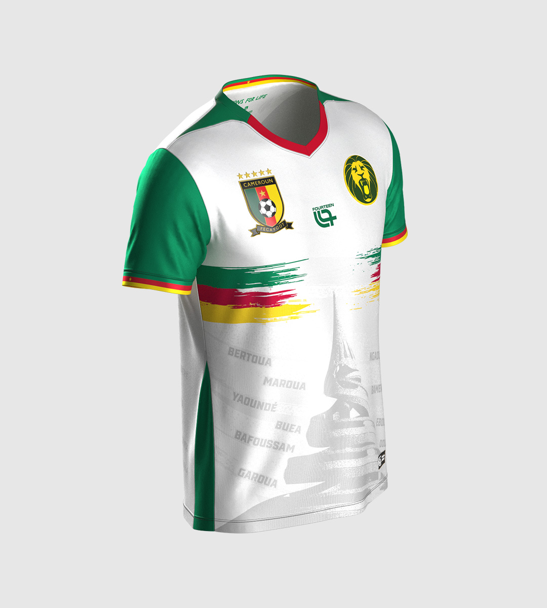 Fecafoot - Kids Players Stadium Jersey - 3rd